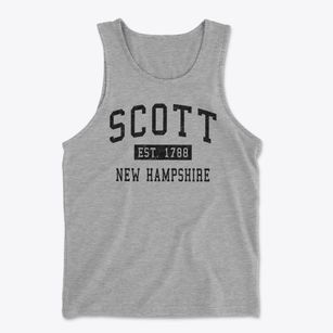Scott New Hampshire Classic Established Men's Cotton Tank