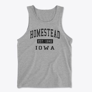 Homestead Iowa Classic Established Men's Cotton Tank
