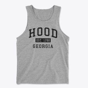 Hood Georgia Classic Established Men's Cotton Tank