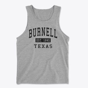 Burnell Texas Classic Established Men's Cotton Tank