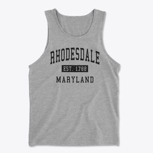 Rhodesdale Maryland Classic Established Men's Cotton Tank