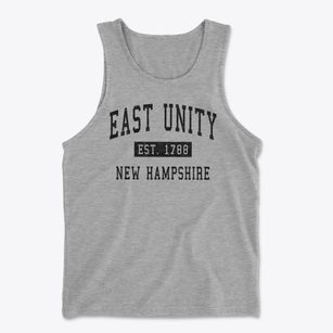 East Unity New Hampshire Classic Established Men's Cotton Tank