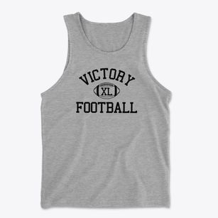 Victory Christian School Classic Football Men's Cotton Tank