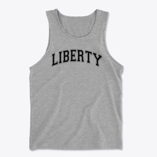 Liberty Elementary School Varsity Arch Men's Cotton Tank