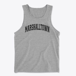 Marshalltown High School Varsity Arch Men's Cotton Tank