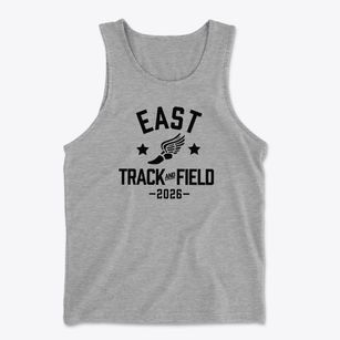 East Junior High School Track and Field Men's Cotton Tank
