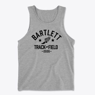 Bartlett School Track and Field Men's Cotton Tank