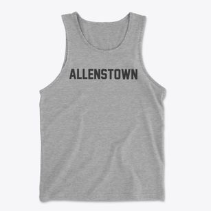 Allenstown New Hampshire Classic Block Men's Cotton Tank