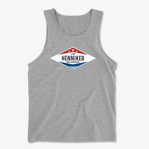 Henniker New Hampshire Diamond Star Men's Cotton Tank