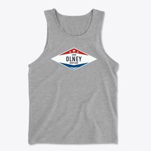 Olney Maryland Diamond Star Men's Cotton Tank