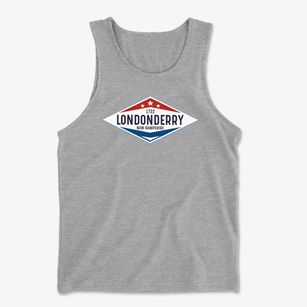Londonderry New Hampshire Diamond Star Men's Cotton Tank