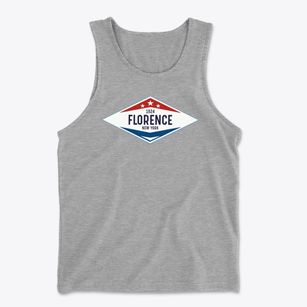 Florence New York Diamond Star Men's Cotton Tank