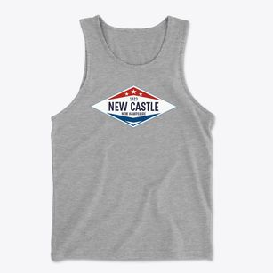 New Castle New Hampshire Diamond Star Men's Cotton Tank