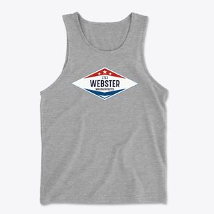 Webster Massachusetts Diamond Star Men's Cotton Tank
