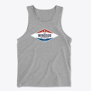 Windsor New Hampshire Diamond Star Men's Cotton Tank