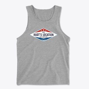 Hart's Location New Hampshire Diamond Star Men's Cotton Tank