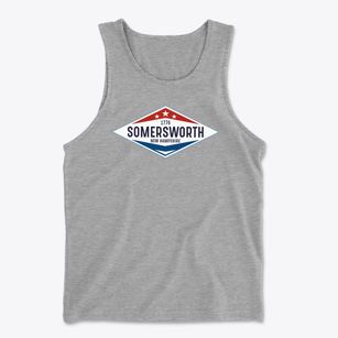 Somersworth New Hampshire Diamond Star Men's Cotton Tank