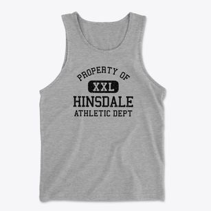 Hinsdale New Hampshire Athletic Dept Men's Cotton Tank