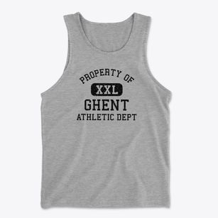 Ghent West Virginia Athletic Dept Men's Cotton Tank