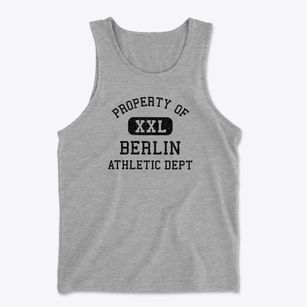 Berlin New Hampshire Athletic Dept Men's Cotton Tank