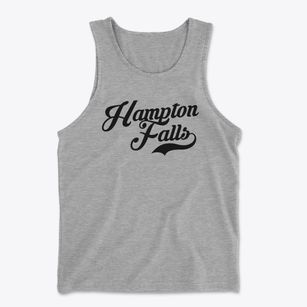 Hampton Falls New Hampshire Vintage Team Men's Cotton Tank