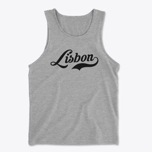 Lisbon New Hampshire Vintage Team Men's Cotton Tank