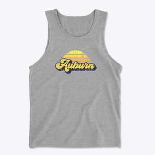 Auburn New Hampshire Sublime Sunset Men's Cotton Tank