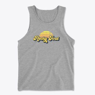 Rocky Ford Colorado Sublime Sunset Men's Cotton Tank