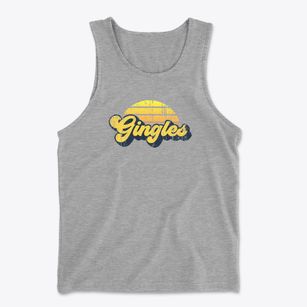 Gingles Wisconsin Sublime Sunset Men's Cotton Tank