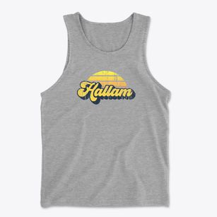 Hallam Nebraska Sublime Sunset Men's Cotton Tank