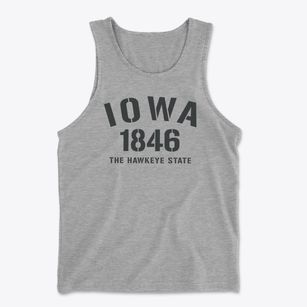  Iowa Established Men's Cotton Tank