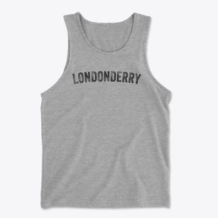 Londonderry New Hampshire Timeless Retro Men's Cotton Tank