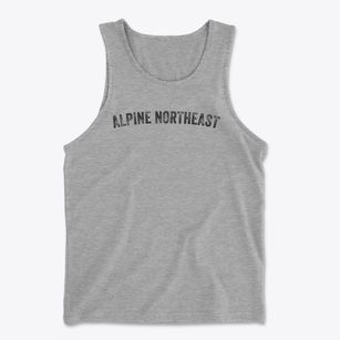 Alpine Northeast Wyoming Timeless Retro Men's Cotton Tank