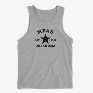 Mead Oklahoma Star Men's Cotton Tank