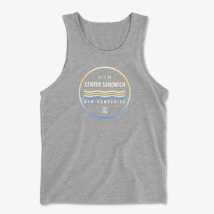 Center Sandwich New Hampshire Color Fade Men's Cotton Tank