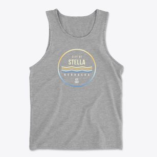 Stella Nebraska Color Fade Men's Cotton Tank