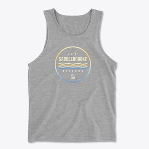 Saddlebrooke Arizona Color Fade Men's Cotton Tank