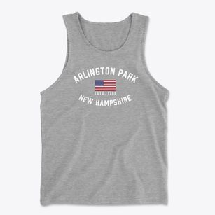 Arlington Park New Hampshire Patriot Men's Cotton Tank