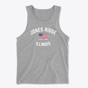 Jones Ridge Illinois Patriot Men's Cotton Tank