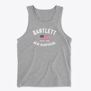 Bartlett New Hampshire Patriot Men's Cotton Tank