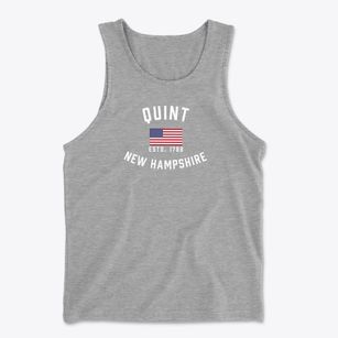 Quint New Hampshire Patriot Men's Cotton Tank