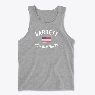Barrett New Hampshire Patriot Men's Cotton Tank