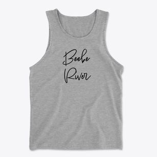 Beebe River New Hampshire Freestyle Men's Cotton Tank