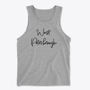 West Peterborough New Hampshire Freestyle Men's Cotton Tank