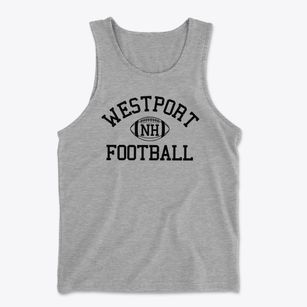 Westport New Hampshire Football Men's Cotton Tank