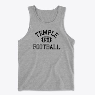 Temple New Hampshire Football Men's Cotton Tank