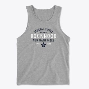 Rockwood New Hampshire General Supply Men's Cotton Tank