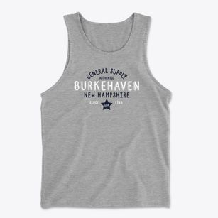 Burkehaven New Hampshire General Supply Men's Cotton Tank