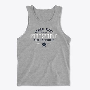 Pittsfield New Hampshire General Supply Men's Cotton Tank