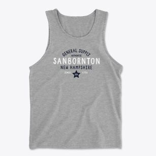 Sanbornton New Hampshire General Supply Men's Cotton Tank